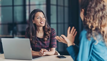 collaboration in office