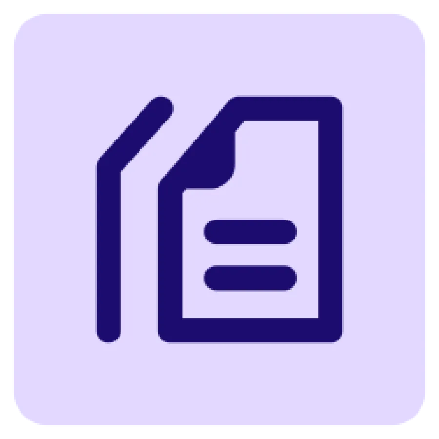 Document pictogram